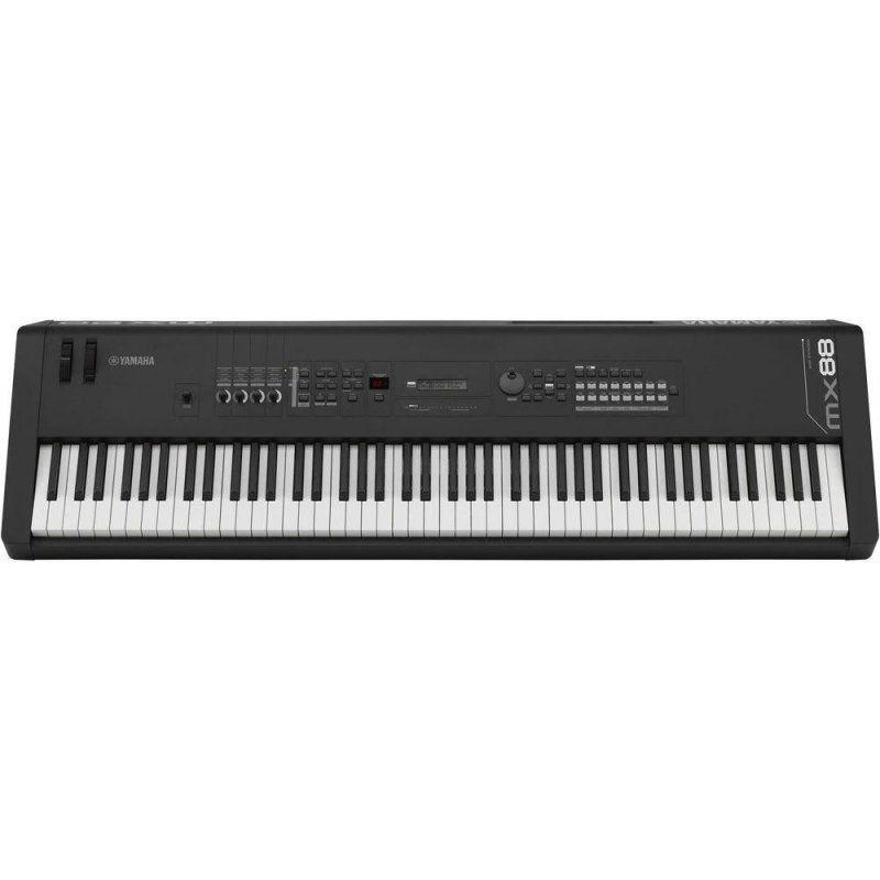 Teclado Sintetizador Yamaha MX88 BK Preto 7 Oitavas e 88 Teclas